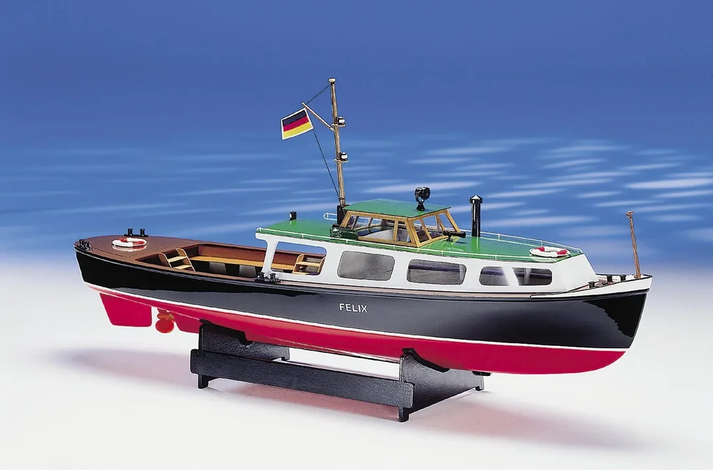 Baukasten Felix Hafenbarkasse 1:25