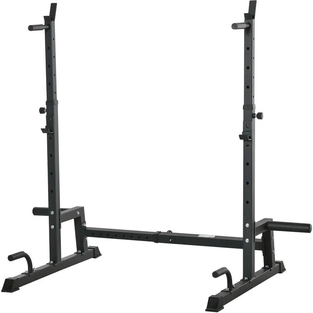 Hantelständer Multi-Funktions Langhantelablage Hantelablage höhenverstellbar Langhantel Krafttraining bis 150 kg belastb