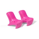 Junior Chic 2-teiliges Set Stuhl Himbeere