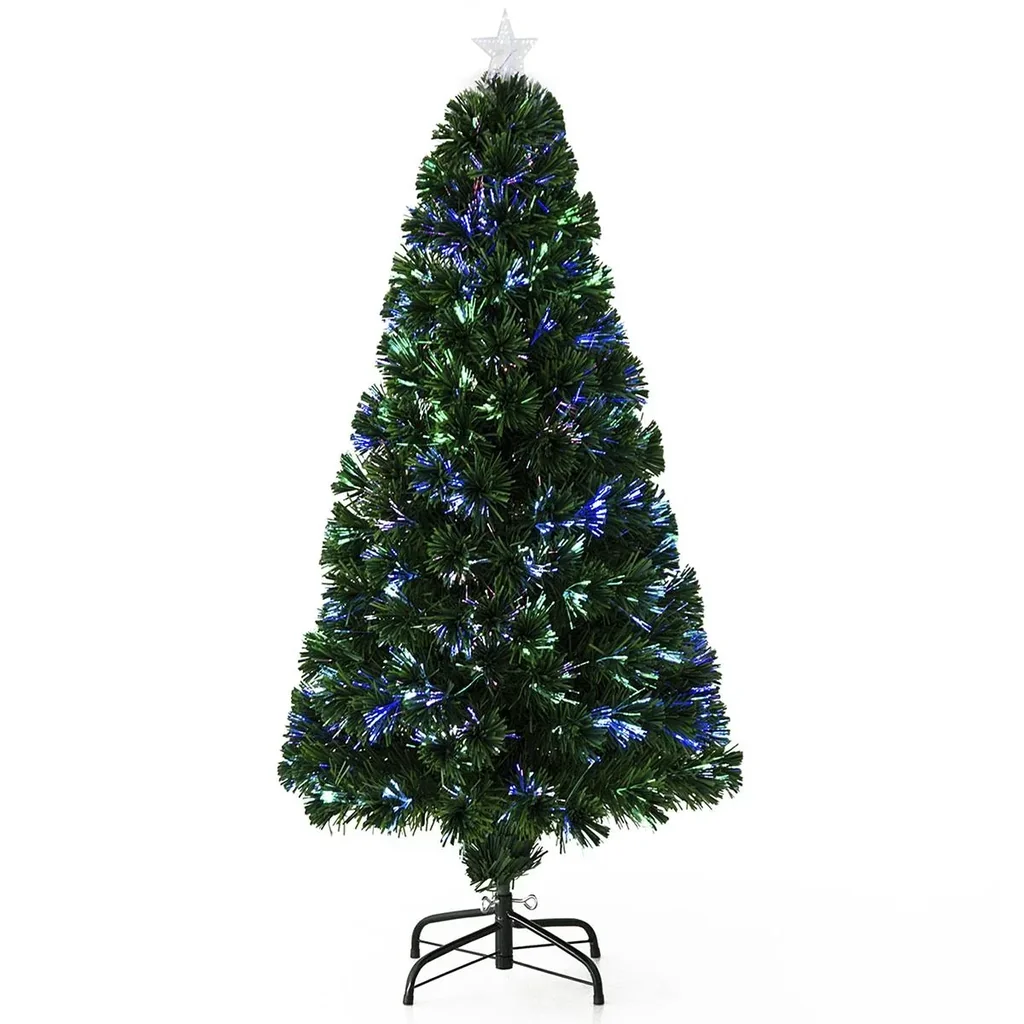 Weihnachtsbaum inklusive Metallständer grün