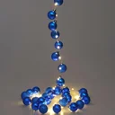 Weihnachtsbeleuchtung Kugeln 40-LED - Blau - 2m