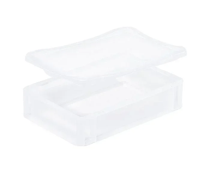 Euro-Norm Klickdeckel, 300 x 200 mm, transparent