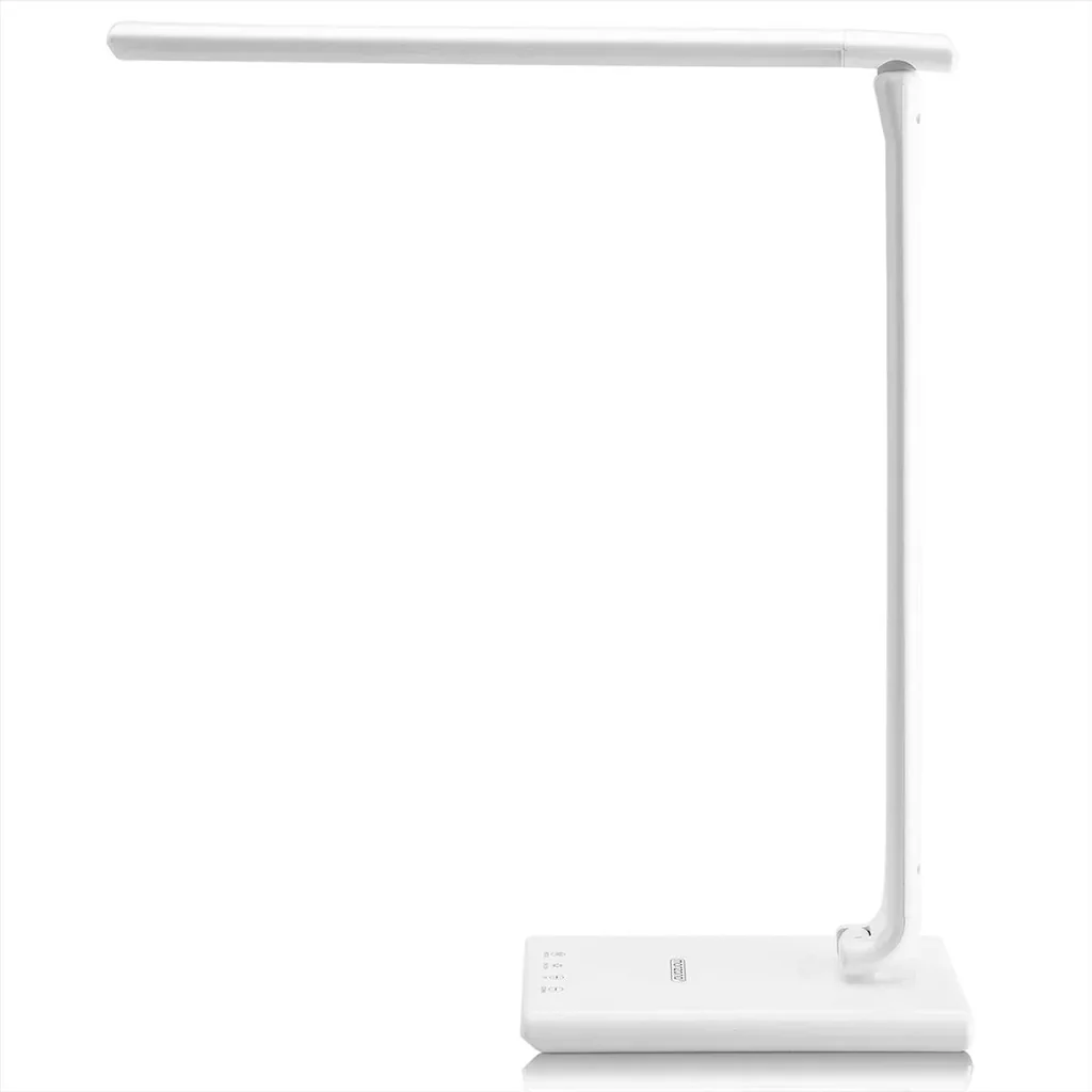 LED-Tischleuchte Cataleya weiß 42cm