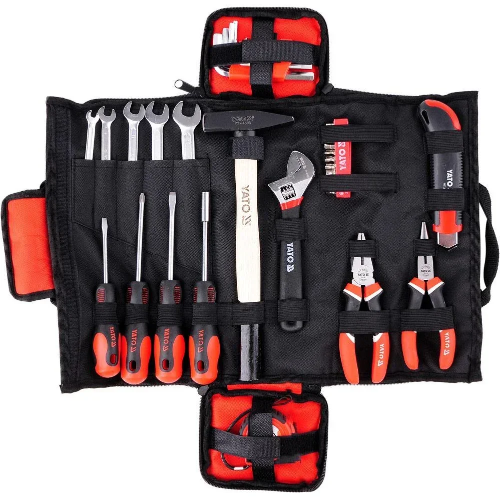 Grundlegendes Werkzeugset in robuster Tasche - 44 Teile