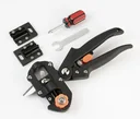 GartenMeister Veredelungs-Set mit 2 Ersatz- Omega- Messern, Veredlungsband 10 Stück - aus PE