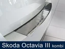 Ladekantenschutz Skoda Rapid / Edelstahl, Baujahr 2012-2015, FL 2015>
