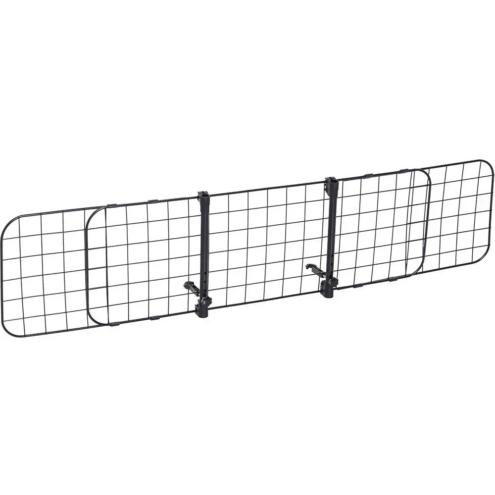 Hundeschutzgitter verstellbar schwarz