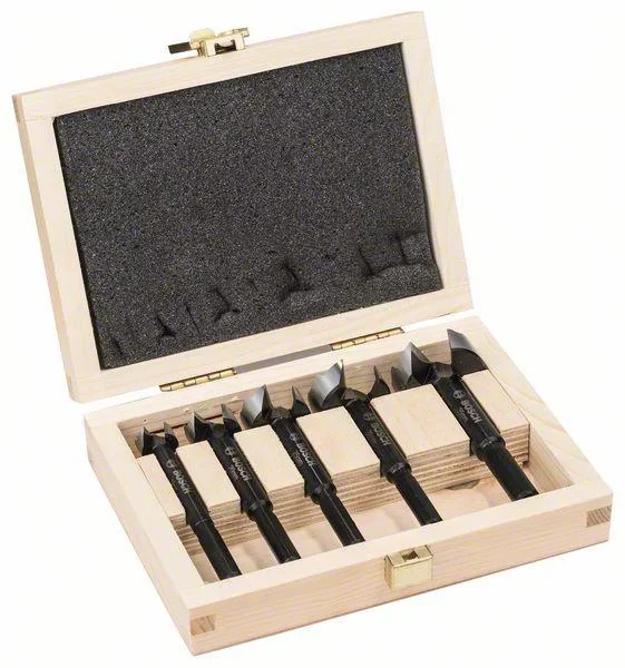 Forstnerbohrer-Set, 5-teilig, 15-35 mm