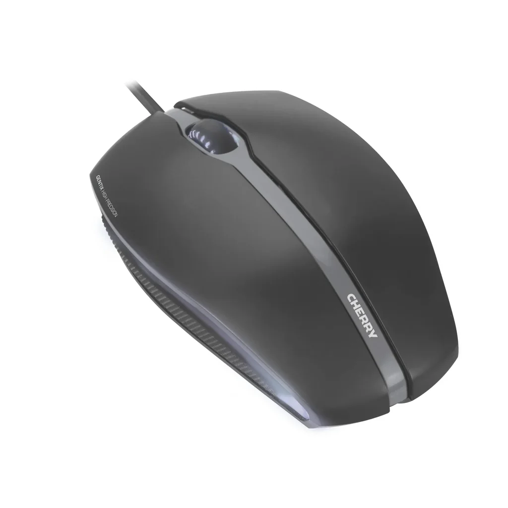Kabelgebundene Maus GENTIX Corded Optical Illuminated Mouse schwarz