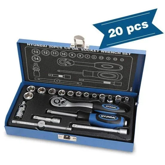 Profi-Werkzeugsatz 1/4" 20-teilig
