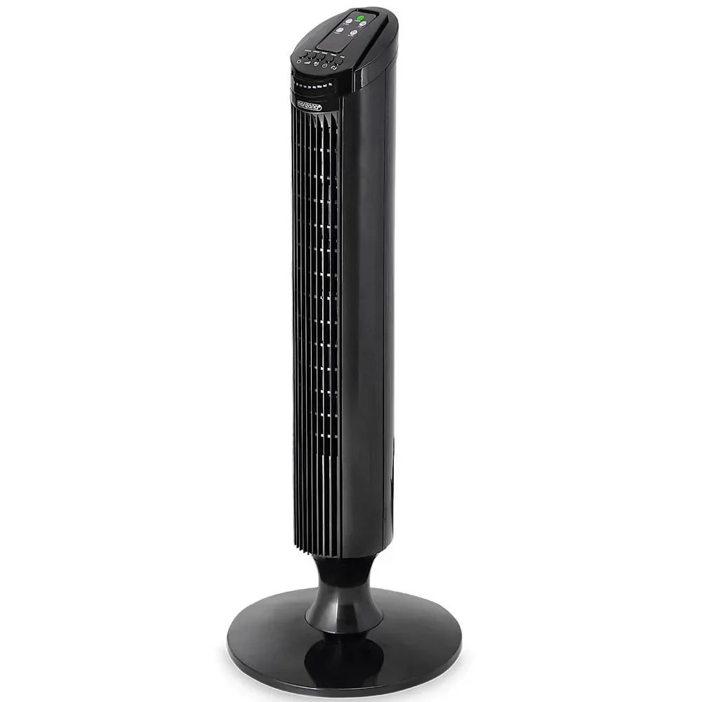 Turmventilator mit Fernbedienung, Turbofuncite & Aromabox schwarz
