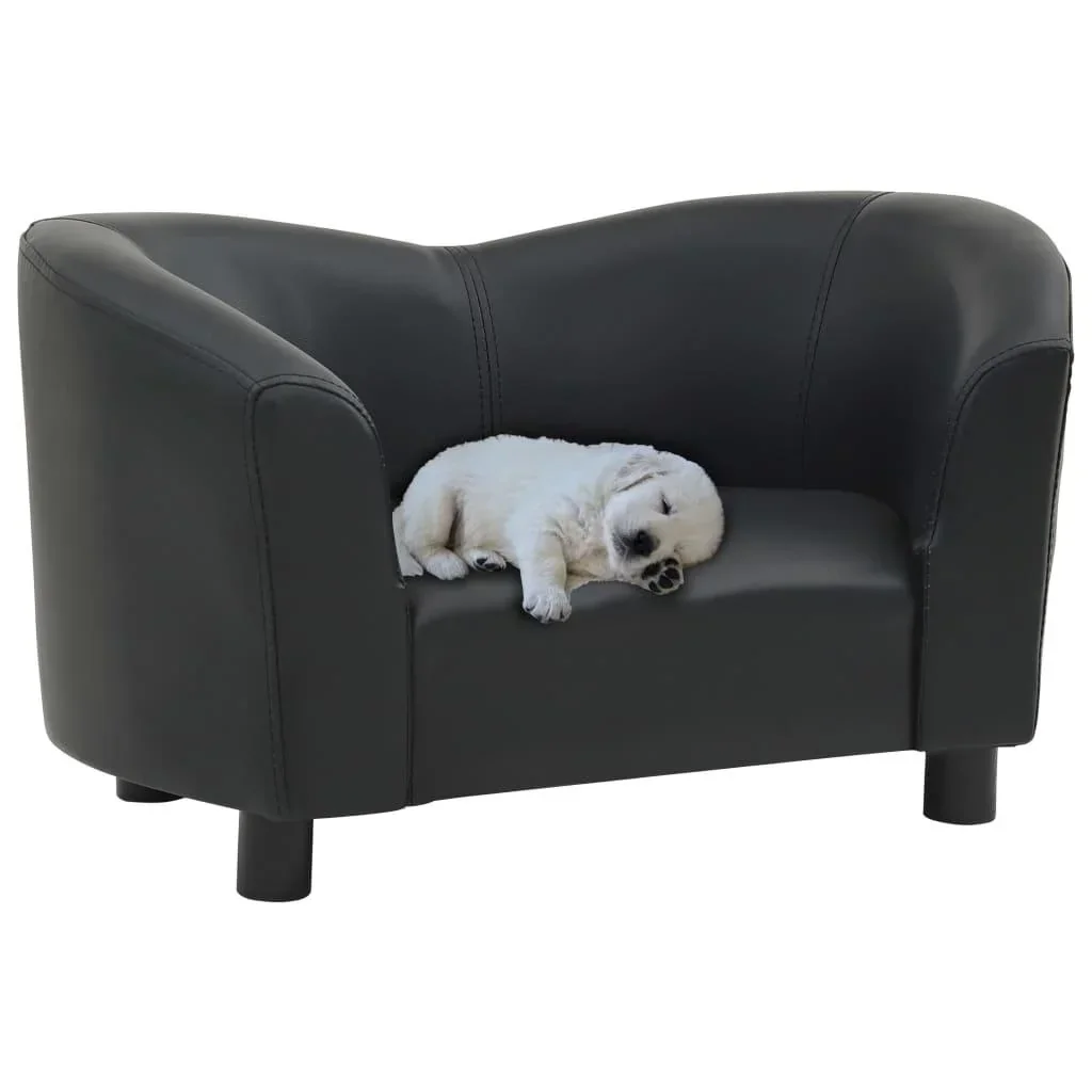 Hundebank 67x41x39 cm Kunstleder z