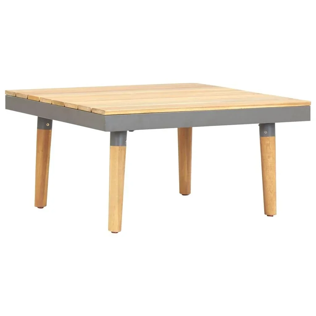 Gartentisch 60x60x31,5 cm Akazienholz massiv