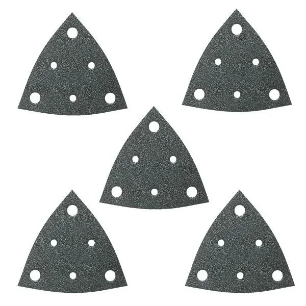 Schleifpapier Set gelocht, K40, 5 Stück