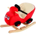 Schaukelpferd Plüsch Auto Schaukeltier Lieder Spielzeug Kinder Baby Rot Auto