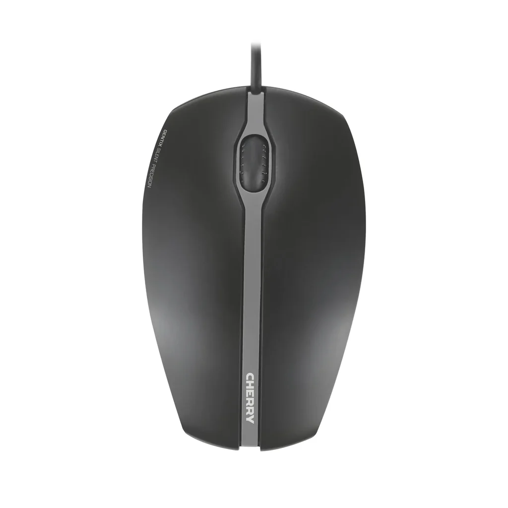 Kabelgebundene Maus GENTIX SILENT schwarz