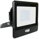 VT-138S LED-Flutlicht mit Sensor - 30 W - 2340 Lm - 3000K - Schwarz