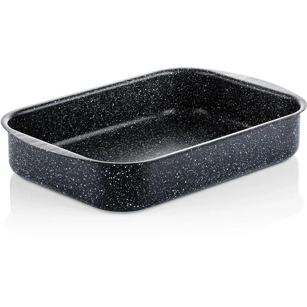 Auflaufform Bratentopf Ø35 cm (12") Schwarzer Marmor