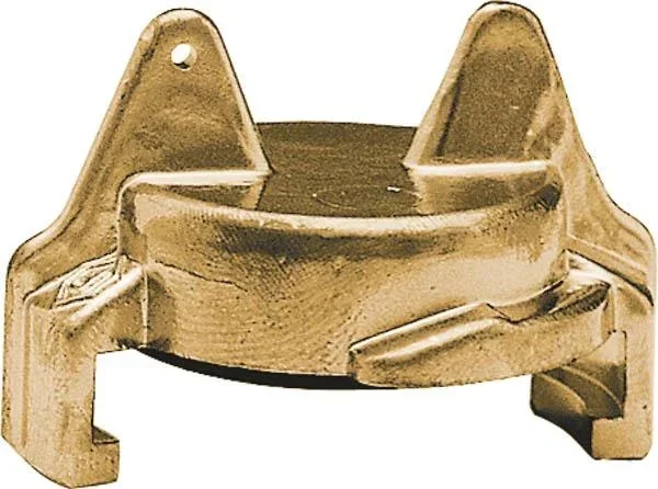 Schnellkupplung aus Messing, Blindkupplung, Nockenweite 40 mm