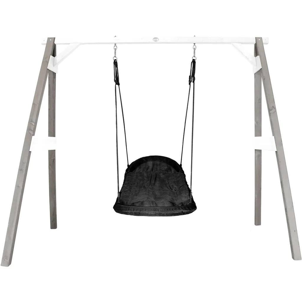 Nestschaukel Roxy Grau/weiß