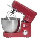 Küchenmaschine - 6 Geschwindigkeiten - Edelstahl - 4 Liter - 1000W - Rot