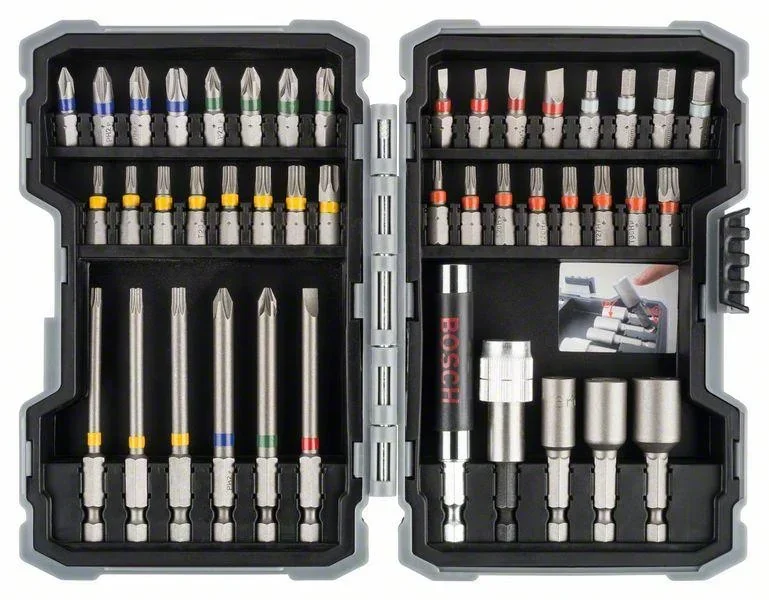 Schraubenbits und Steckschlüssel-Set, 43-teilig