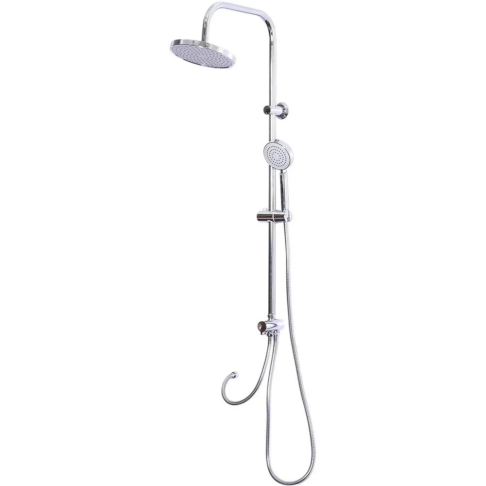Duscharmatur Regendusche Duschsystem Silber L47 x B20 x H103 cm