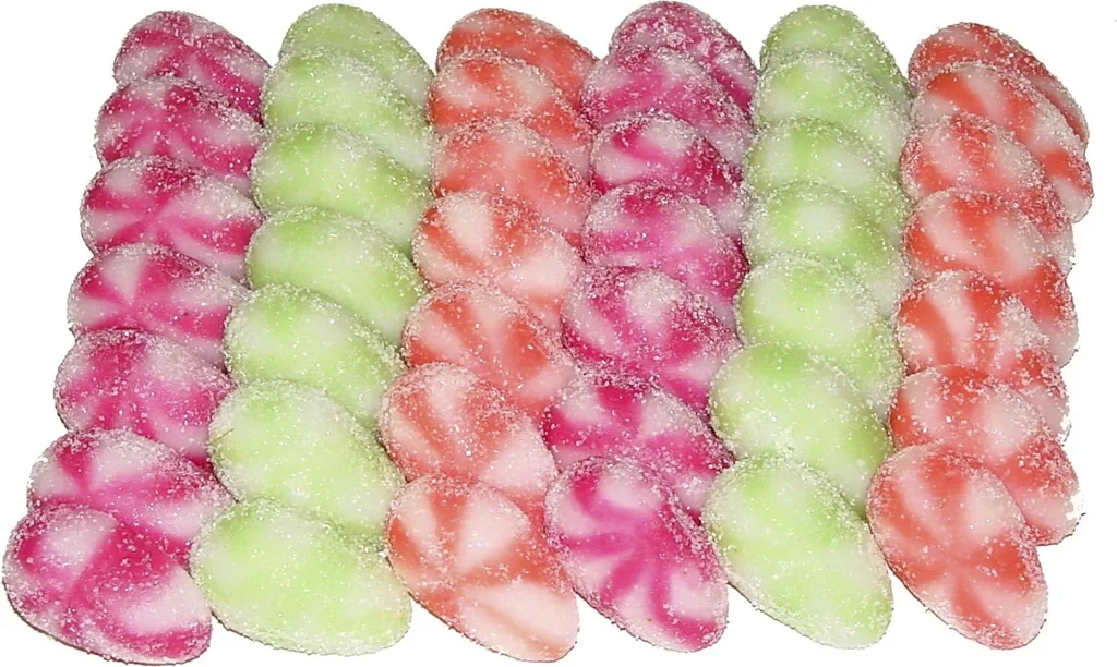 Fruchtige Gelee-Eier, Konfekt, zweifarbig, 1000 g