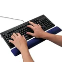Tastatur-Pad, blau, Gel Handballenauflage