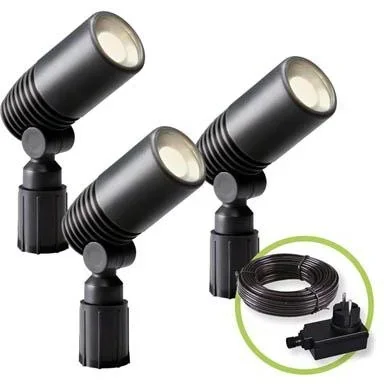 GARDEN LIGHTS - ALDER - STRAHLER - 12 V - 3-tlg.