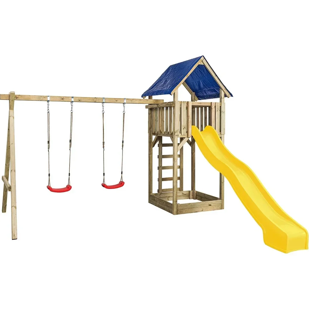 Spielgerät Jonas mit Rutsche gelb