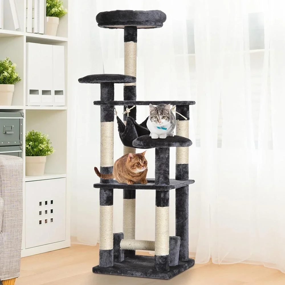 Katzenbaum mit Hängematte