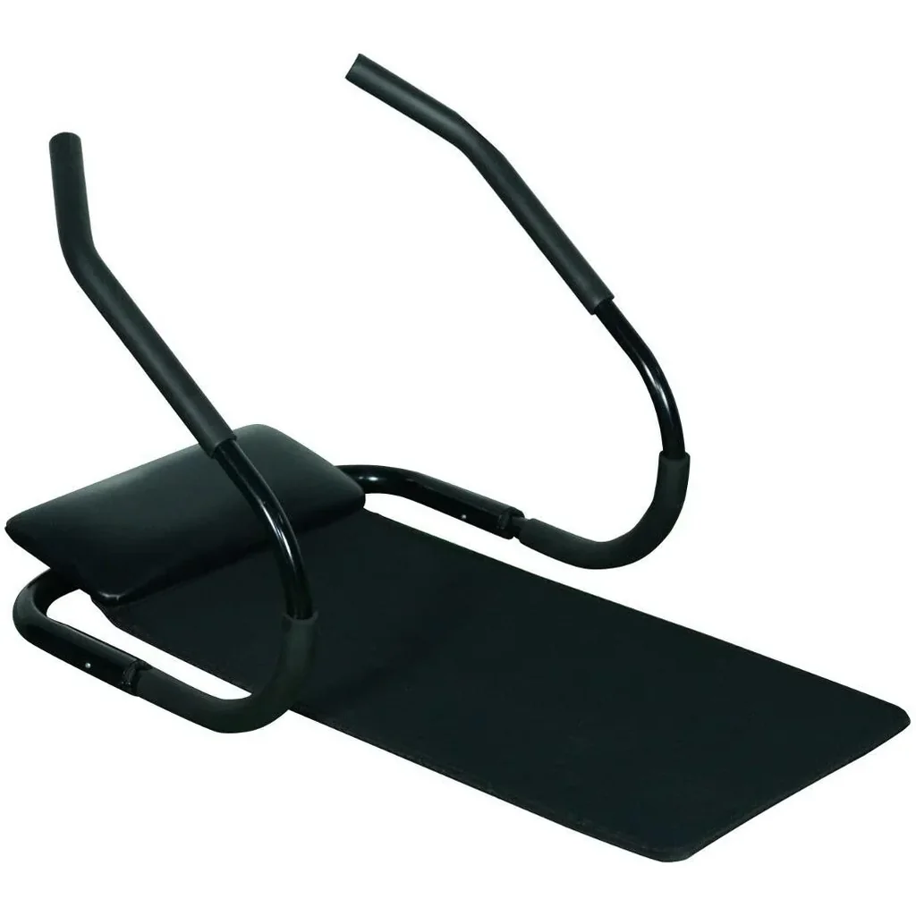 Bauchtrainer AB Roller mit Matte Trainer schwarz