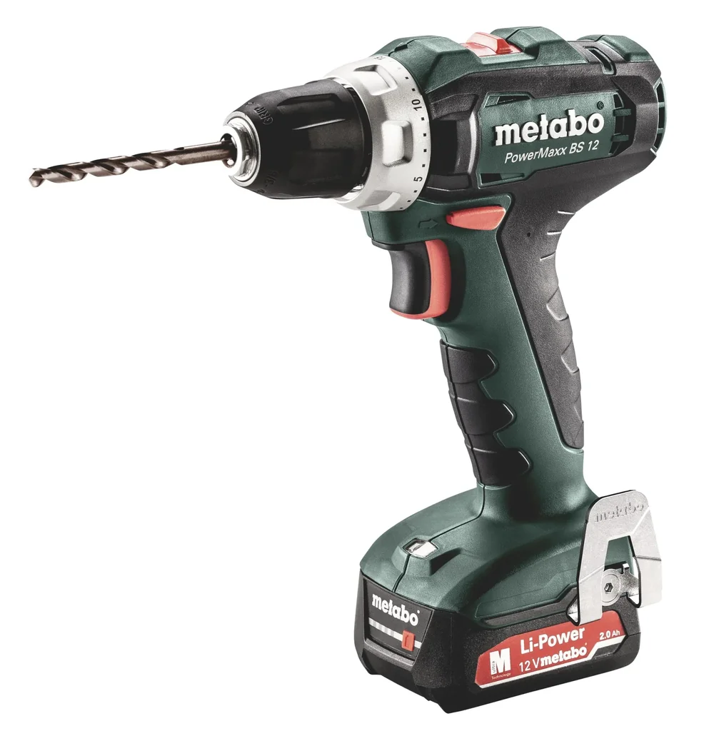 12-Volt-Akku-Bohrschrauber PowerMaxx BS 12