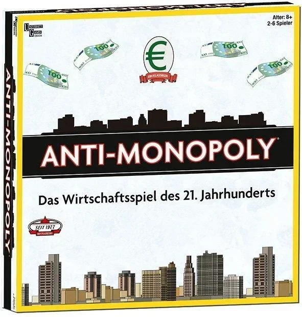 Anti-Monopoly Brettspiel