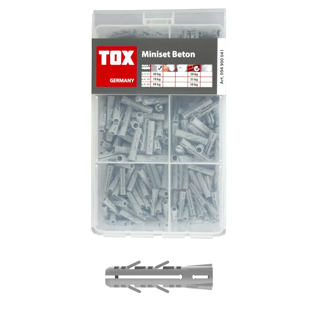 Standard-Sortiment Miniset Beton 245 teilig