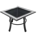 Mosaik Feuerschale Quadrat 76x76cm