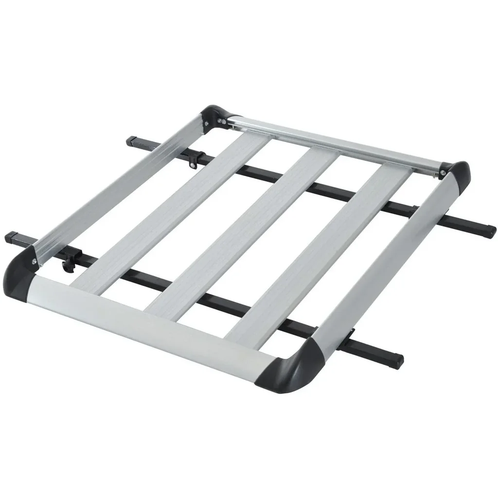 Gepäckträger Dachträger Universal 110cm Alu 75kg Silber