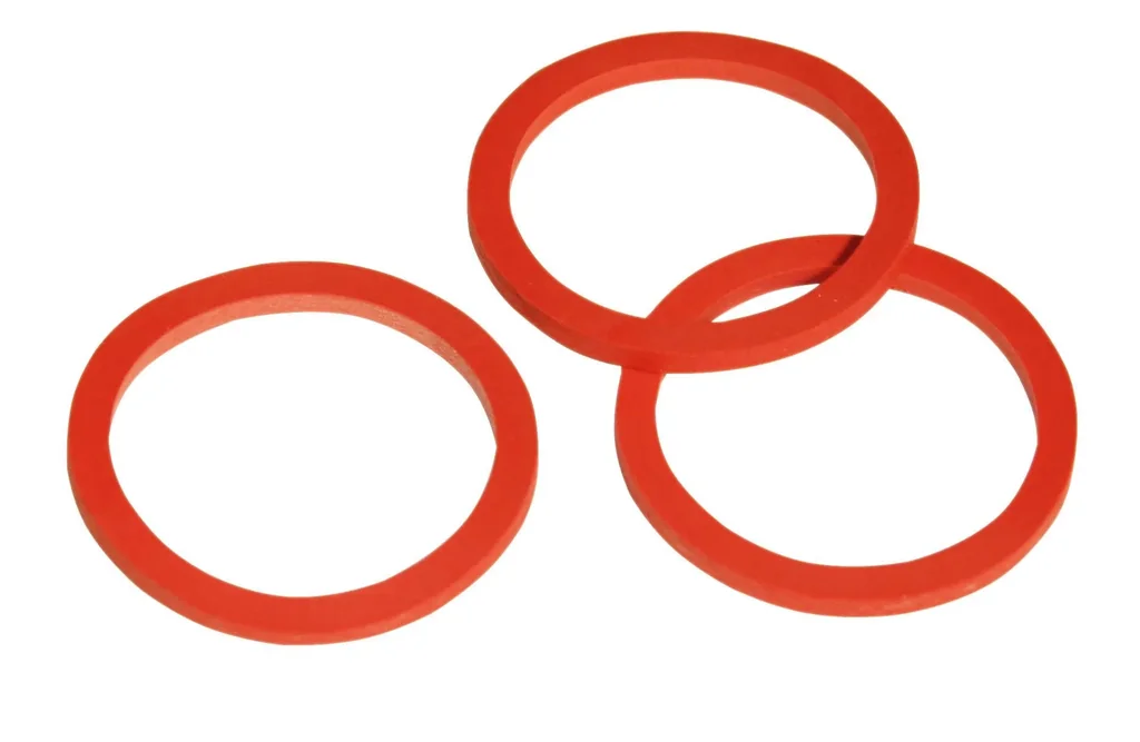 Dichtung für Ventil 3 mm, rot, 5er Pack