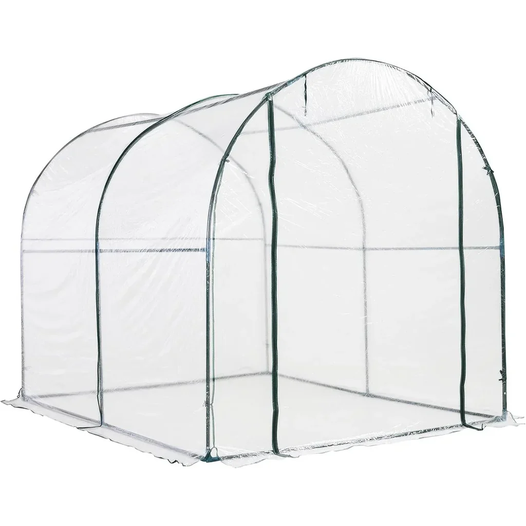 Foliengewächshaus transparent