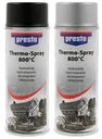 Thermo-Lackspray, hitzebeständig bis 800°C, 400 ml, Farbe Silber
