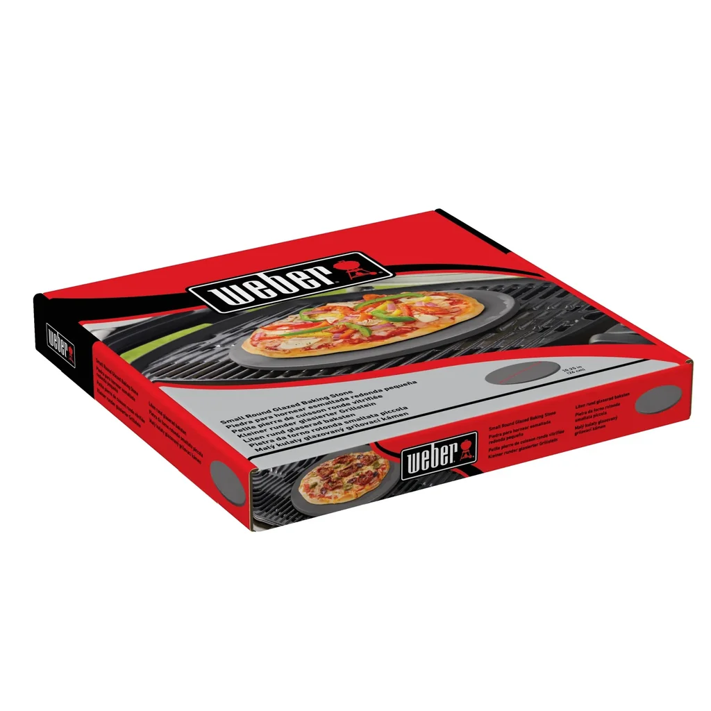 Glasierter Pizzastein klein, rund Ø 26 cm