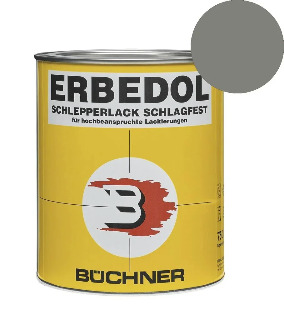 Schlepper- und Landmaschinenlack Deutz grau 06 SL7231, bis 1974