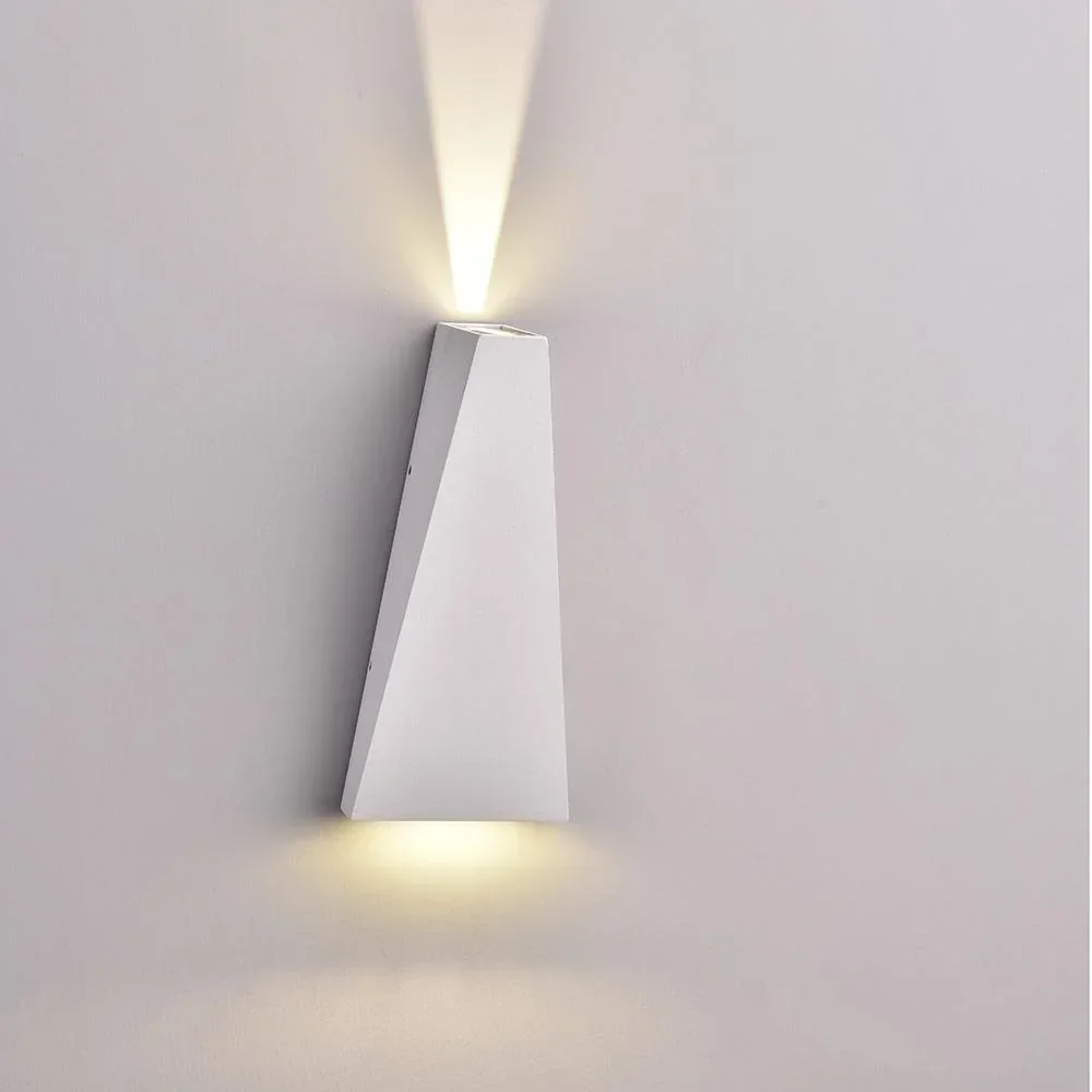 VT-826 LED-Wandleuchte - für den Innen- und Außenbereich - 6W - 3000K - 660 Lumen - weiß