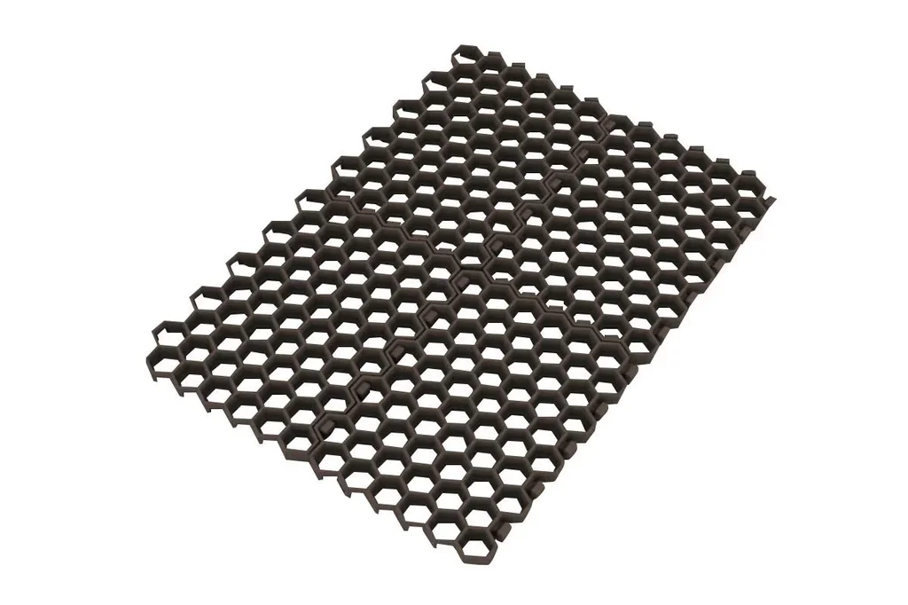 Paddockplatten 50 Stück = 10 m², schwarz