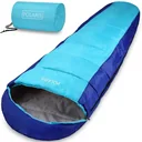 Polaris Mumienschlafsack blau - 210x75cm bis zu -7°C
