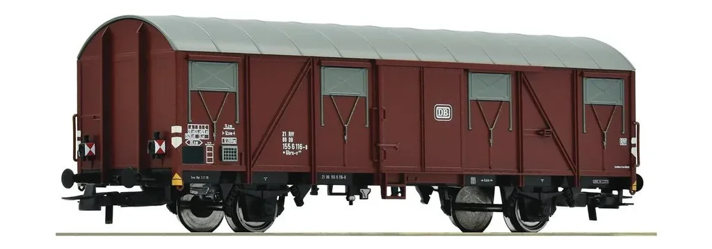2-achsiger gedeckter Güterwagen, Gattung Gbrs-v 245, der Deutschen Bundesbahn