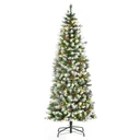 Weihnachtsbaum 1,8 m Christbaum Tannenbaum mit 34 roten Beere