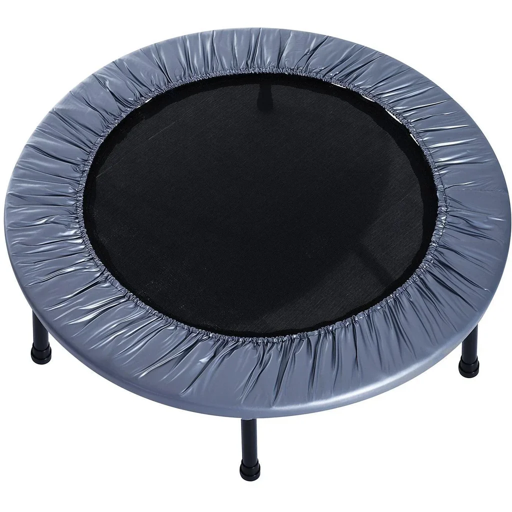 Minitrampolin Fitness Gartentrampolin Stahl PVC 91cm