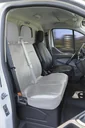 Passform Sitzbezüge Ford Transit für Einzelsitz vorne aus Kunstleder ab BJ 05/2014 - heute